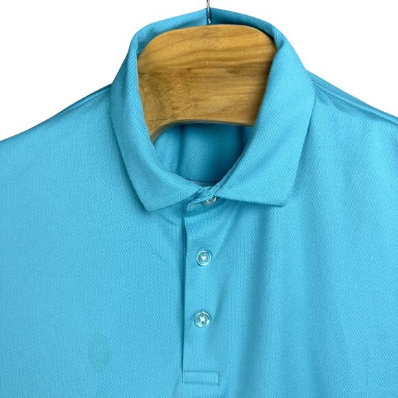 Callaway Golf Polo Shirt Mens XL Light Blue Opti-Dri Performance - Picture 3 of 8